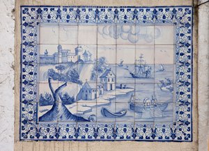 Azulejo, Lisbon, Portugal